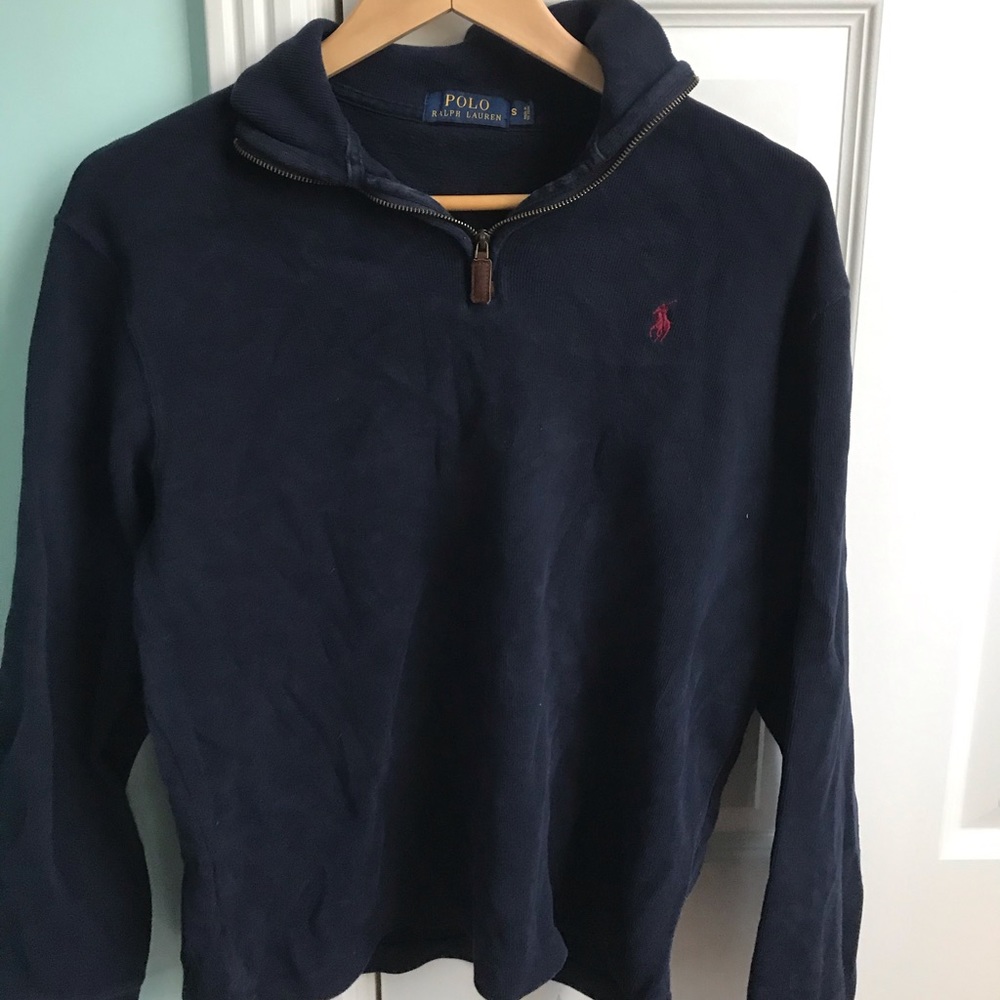 men’s polo quarter zip